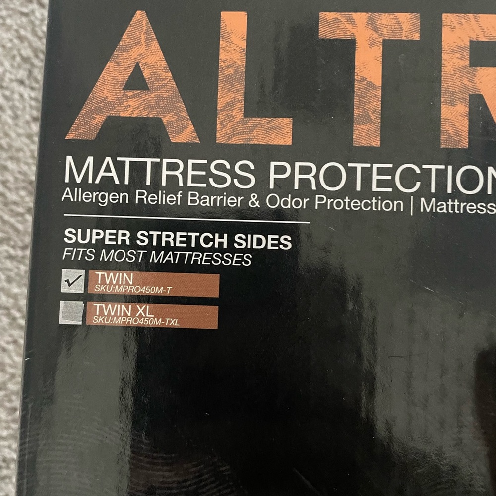 Mattress protection new in original pack